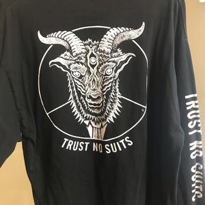 Sketchy Tank Trust No Suits longsleeve